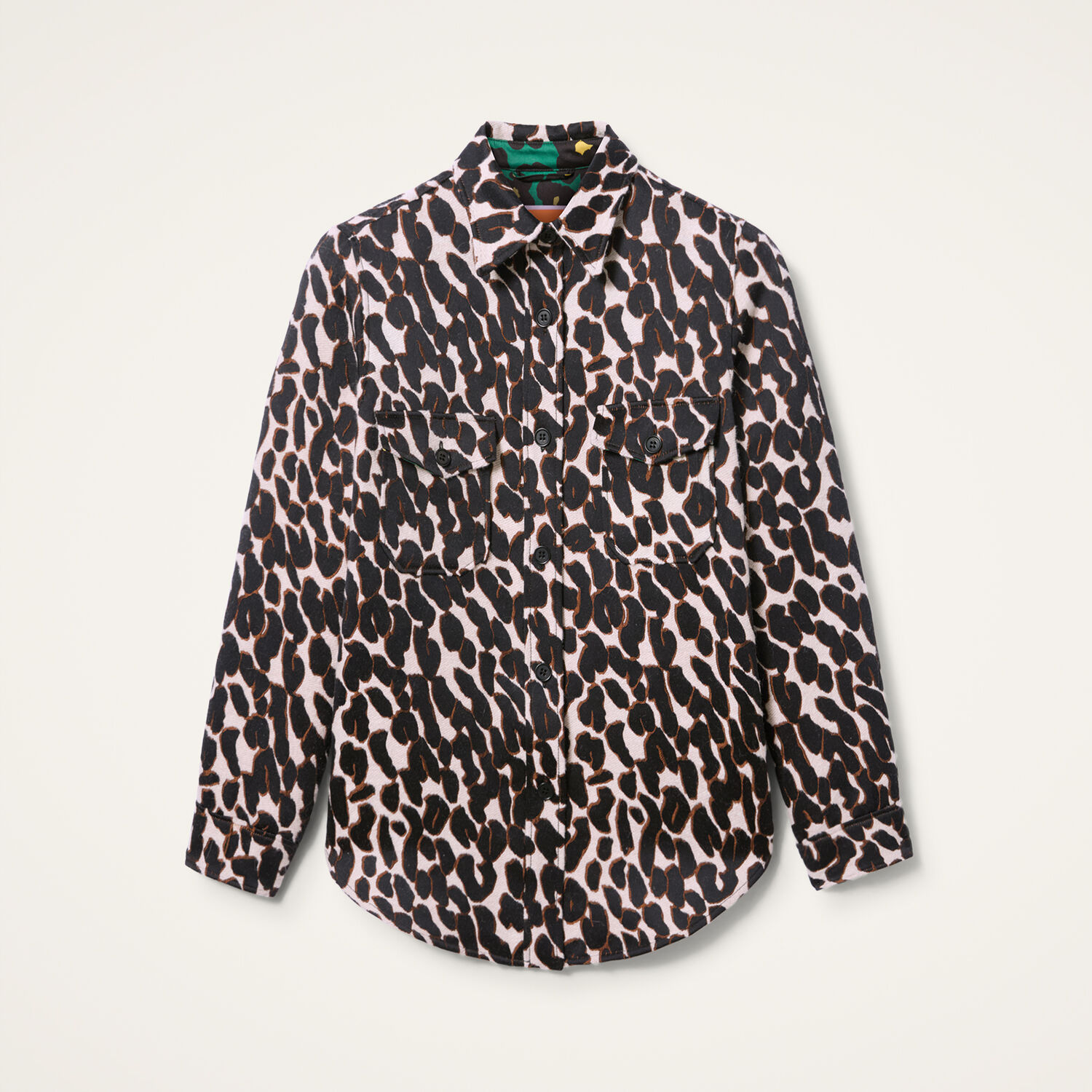 La Doublej Better Than Your Boyfirend's Jacket In Leopard Brown