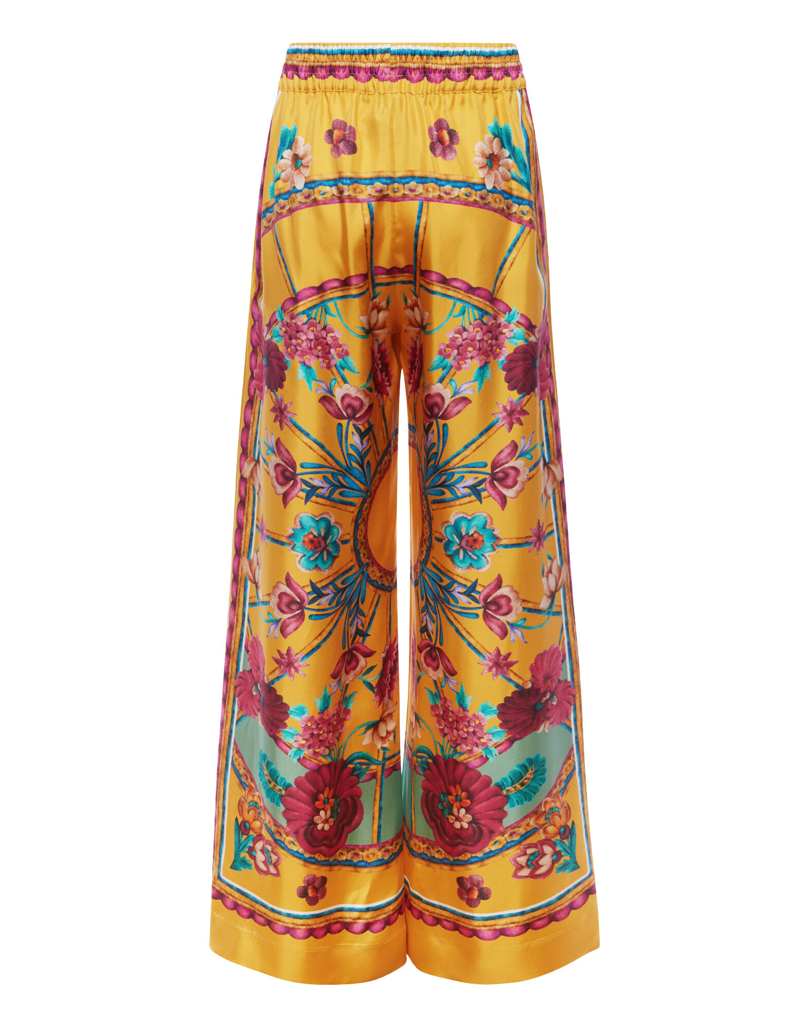 La DoubleJ Palazzo Pants Zodiac Plac&eacute;e Marigold TRO0026SIL006ZOD01OR05