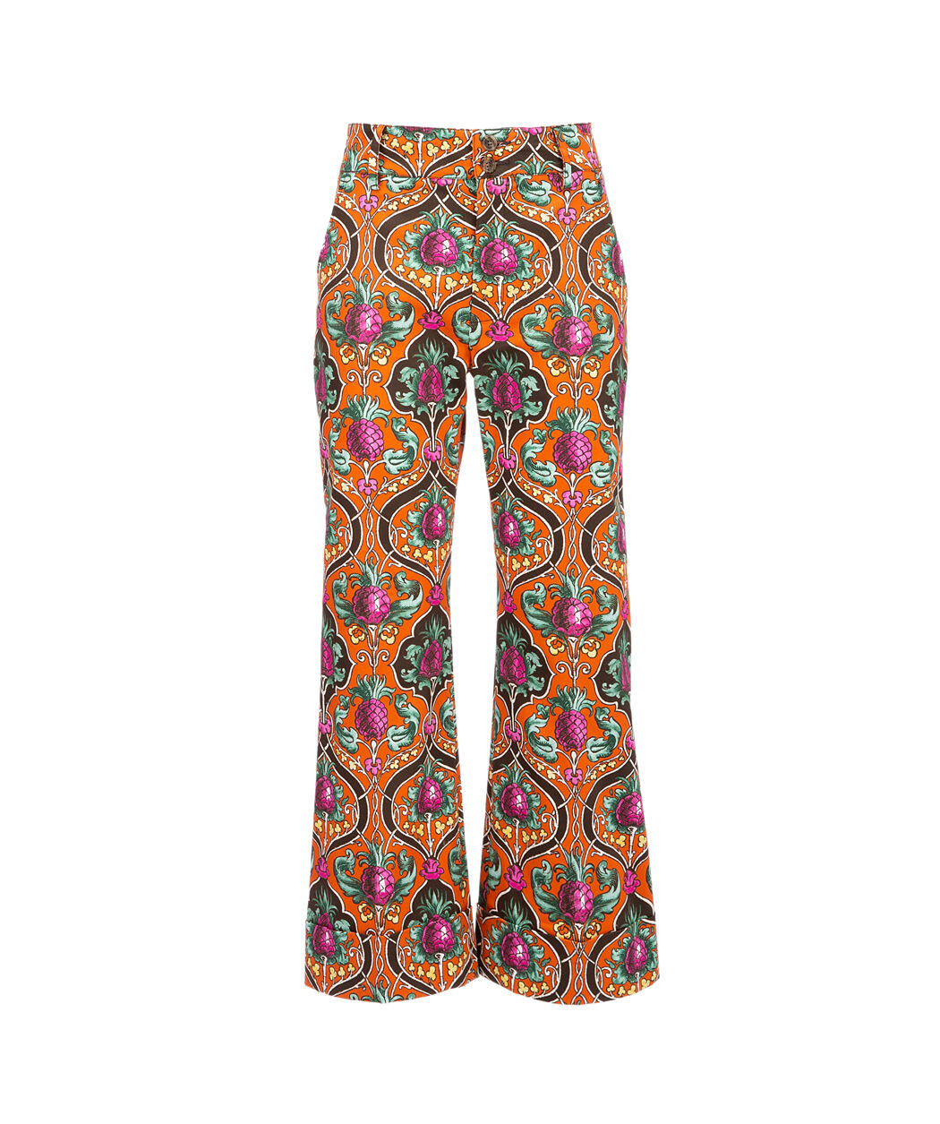 LaDoubleJ Hendrix Pants Ananas Arancio TRO0008COT002ANA0002
