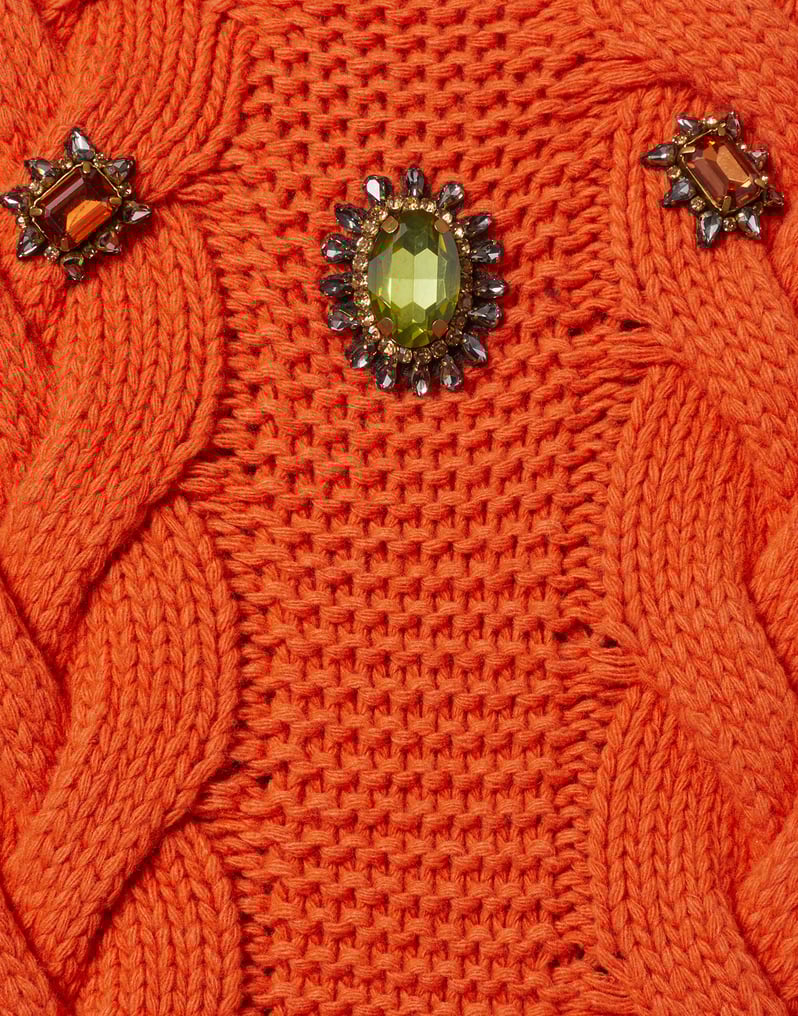 La DoubleJ Portrait Top La DoubleJ Portrait Top Solid Rust PUL0204KNI120VA272OR04