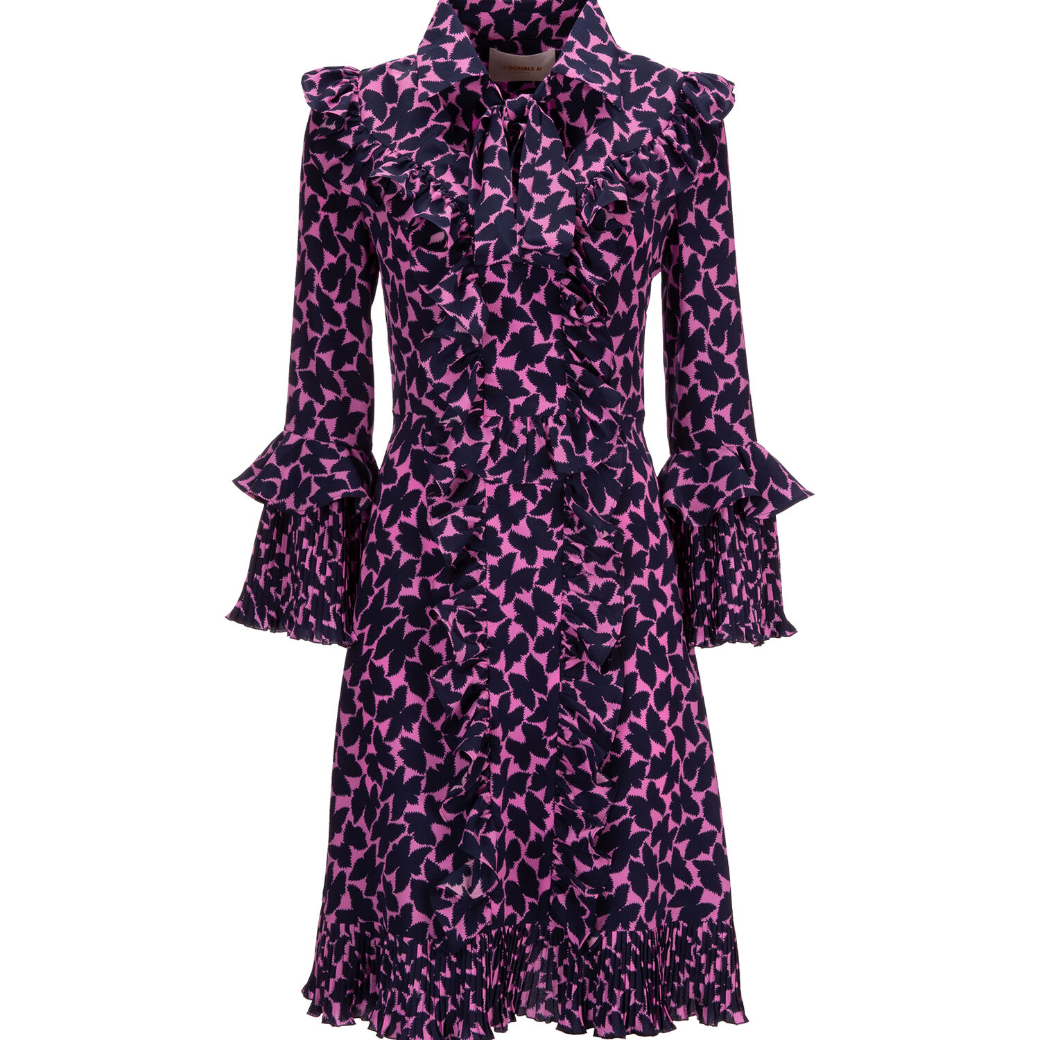 La Doublej Fancy Ruffled Dress In Farfalline