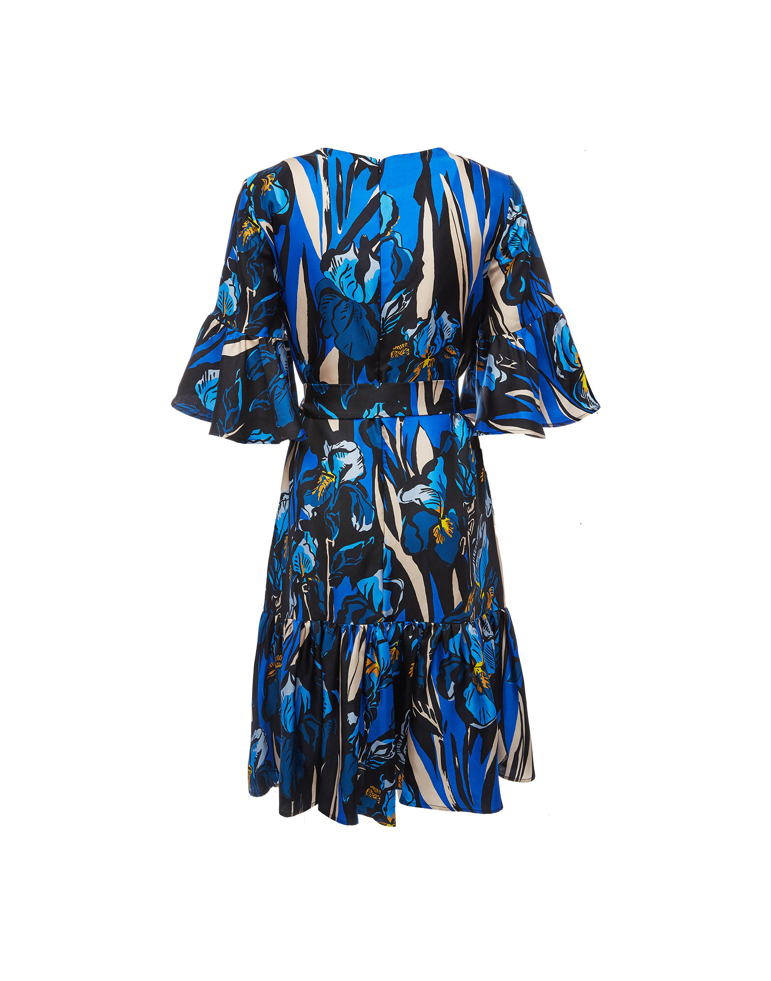 LaDoubleJ Short Curly Swing Dress Iris DRE0200SIL001IRI0001