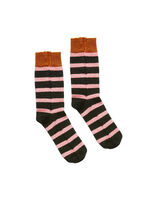 LaDoubleJ Striped Socks  SOC0002KNI015VAR0031