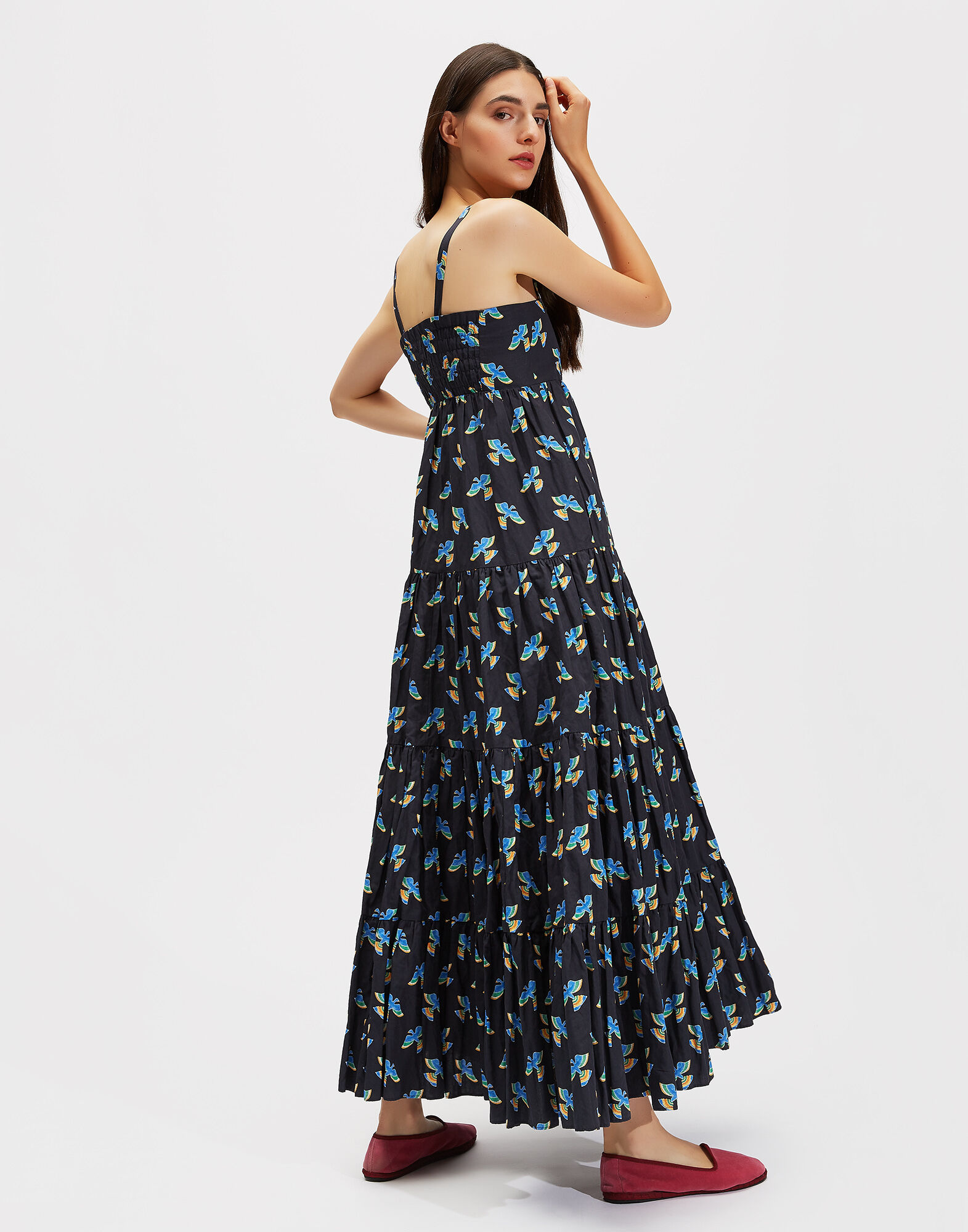 LaDoubleJ Bouncy Dress Flying Colombo DRE0042COT004FLY0001