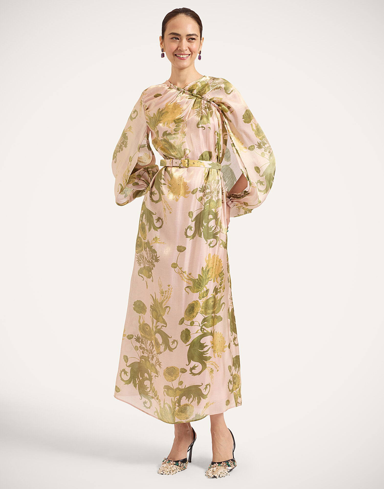 La DoubleJ Brigid Dress Coven Pink DRE1144CHF008COV01PI01