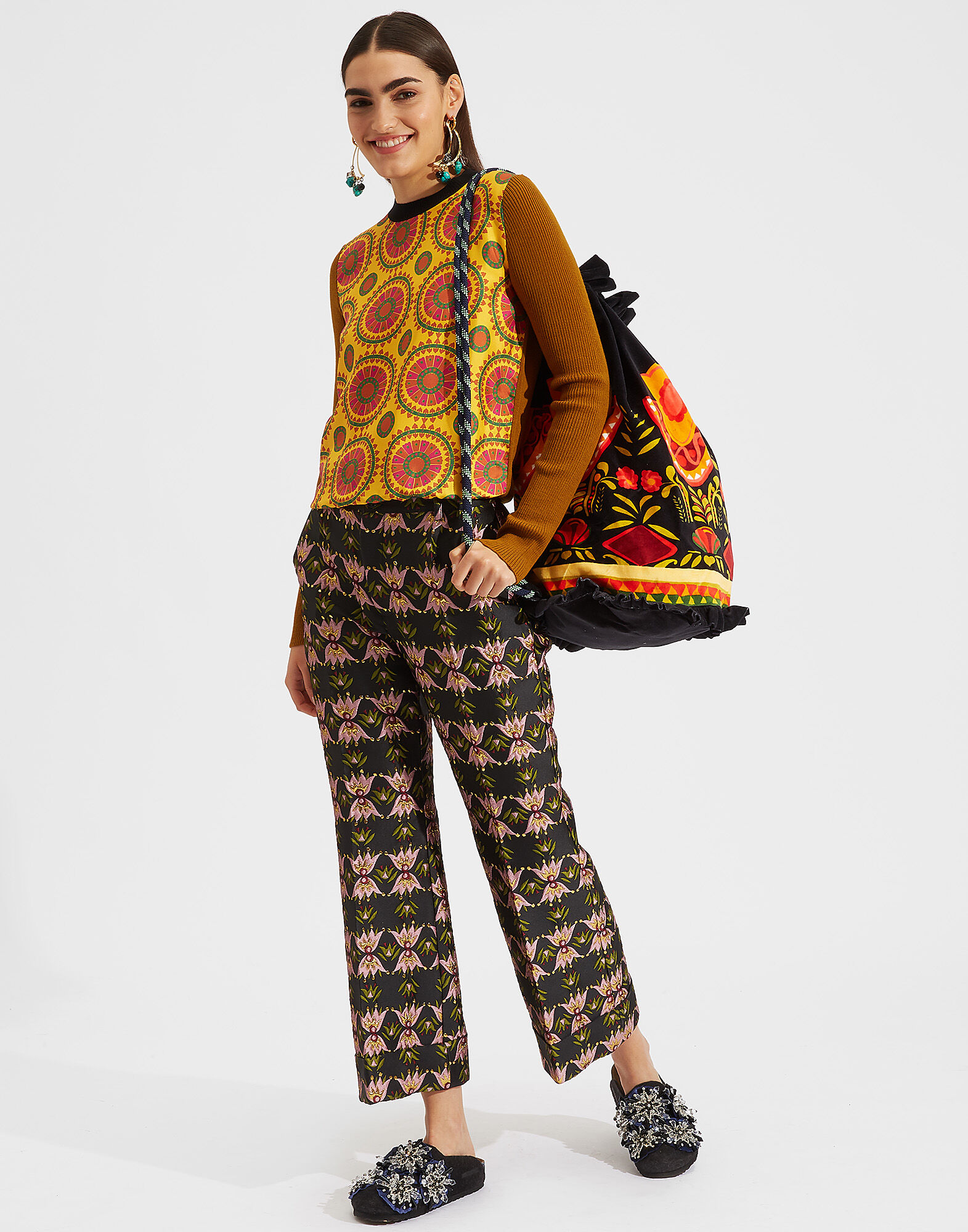 LaDoubleJ Gemini Sweater Ruote Gialle PUL0006KNI005RUO0003