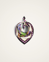 La DoubleJ Foulard 45 La DoubleJ Foulard 45 Cornucopia Placée Ivory SCA0065SIL006CRN03BR05