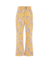 La DoubleJ Hendrix Pants Moonflower Yellow TRO0014JCQ047MOO02YE02