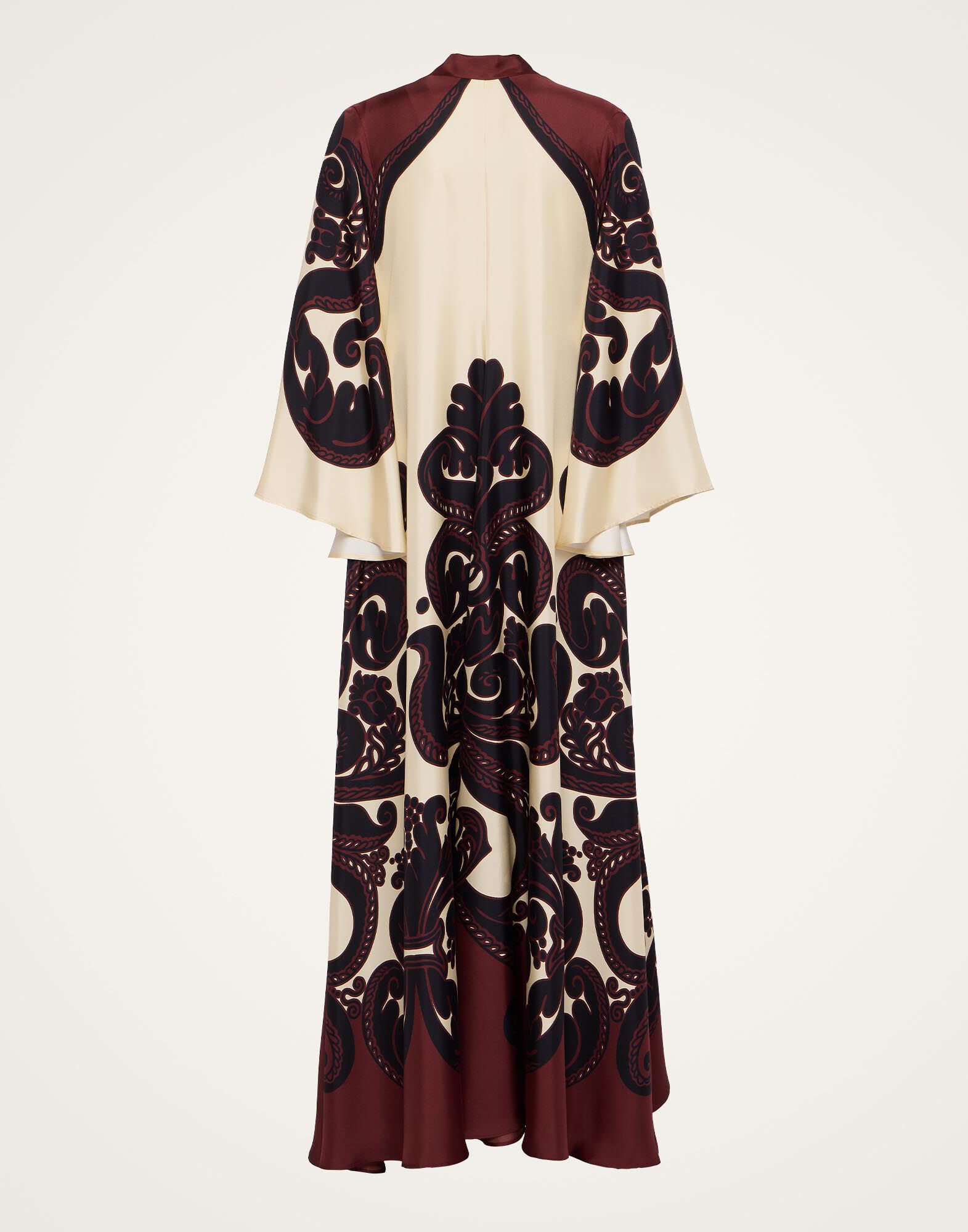 La DoubleJ Magnifico Dress Corsini Plac&eacute;e Cream DRE0232SIL006INI02WH03