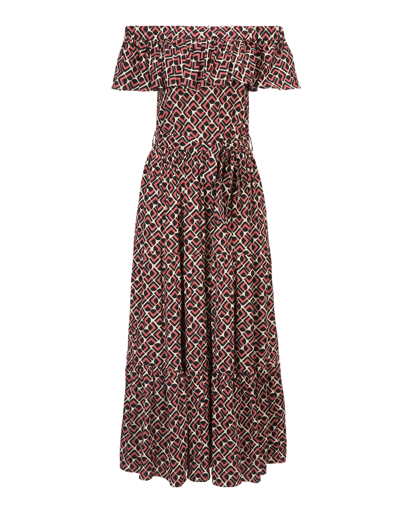 LaDoubleJ Double Love Dress LaDoubleJ Double Love Dress Domino Rosa DRE0013VIS001DOM0001