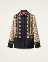 La DoubleJ Boy Shirt La DoubleJ Boy Shirt Dazed Placée Black SHI0040SIL001DAZ01BL01