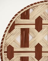 La DoubleJ Raffia Placemats Set Of 2 La DoubleJ Raffia Placemats Set Of 2 Napoli Cioccolato TBM0011RAF007NAP0005