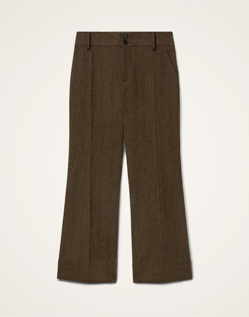 La DoubleJ Hendrix Pants Solid Chocolate TRO0014COT005SOLIDBR07