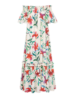 La DoubleJ Capalbio Dress La DoubleJ Capalbio Dress White Lily DRE0320COT001LIY0002