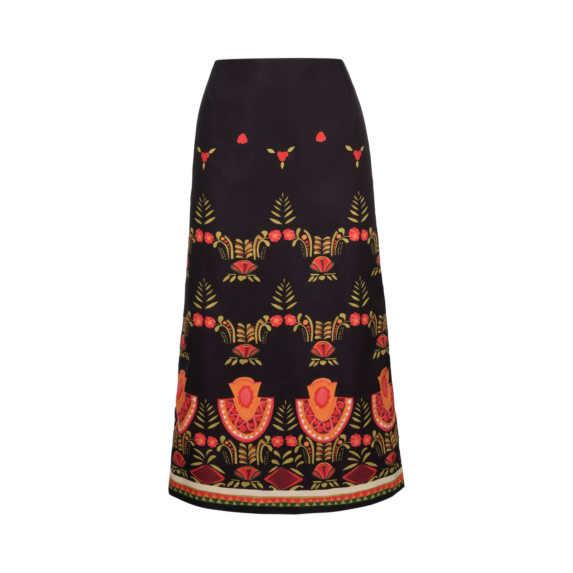 LaDoubleJ Pencil Skirt Place Messico Nero SKI0022RAD001MEX0002