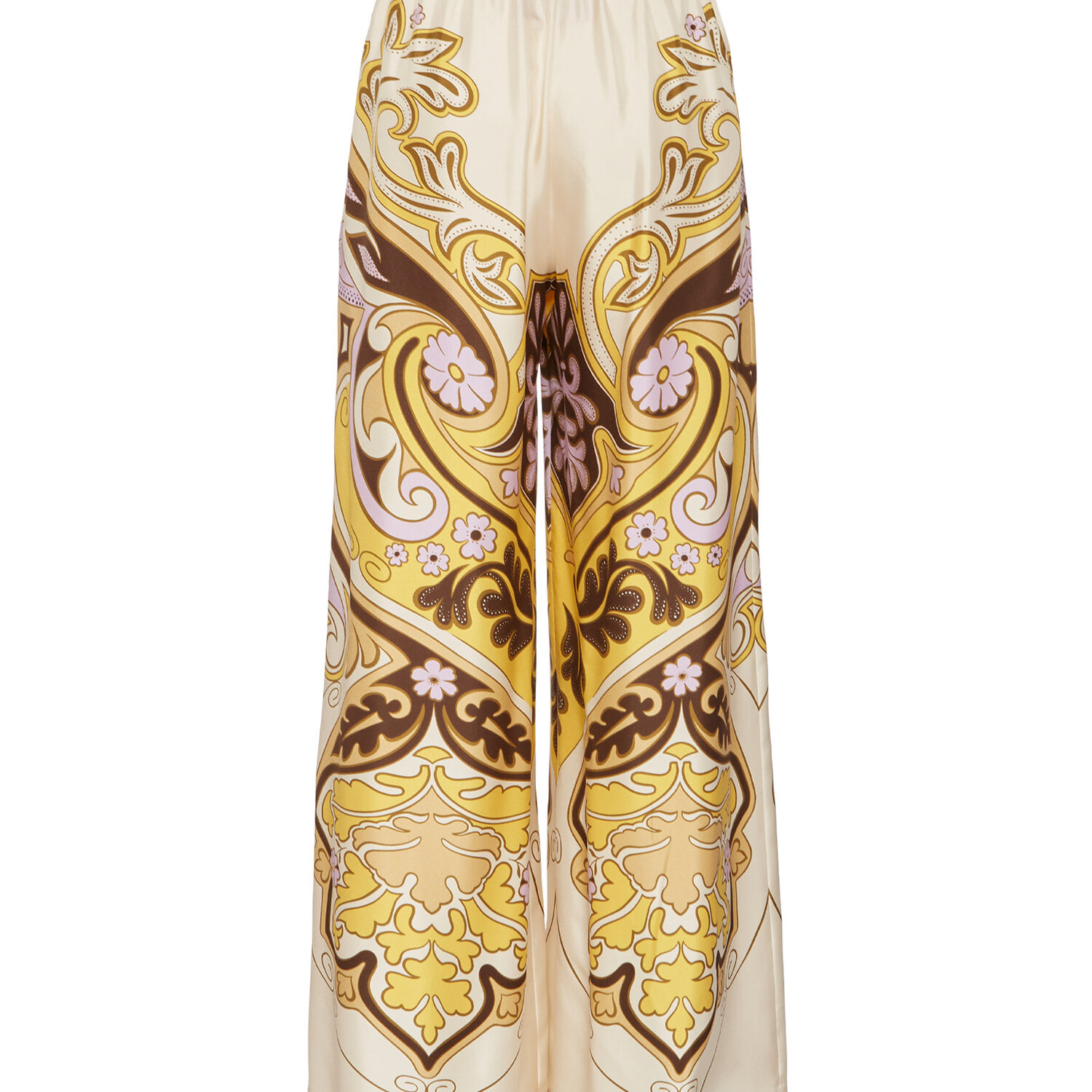 La Doublej Palazzo Pants In Yellow