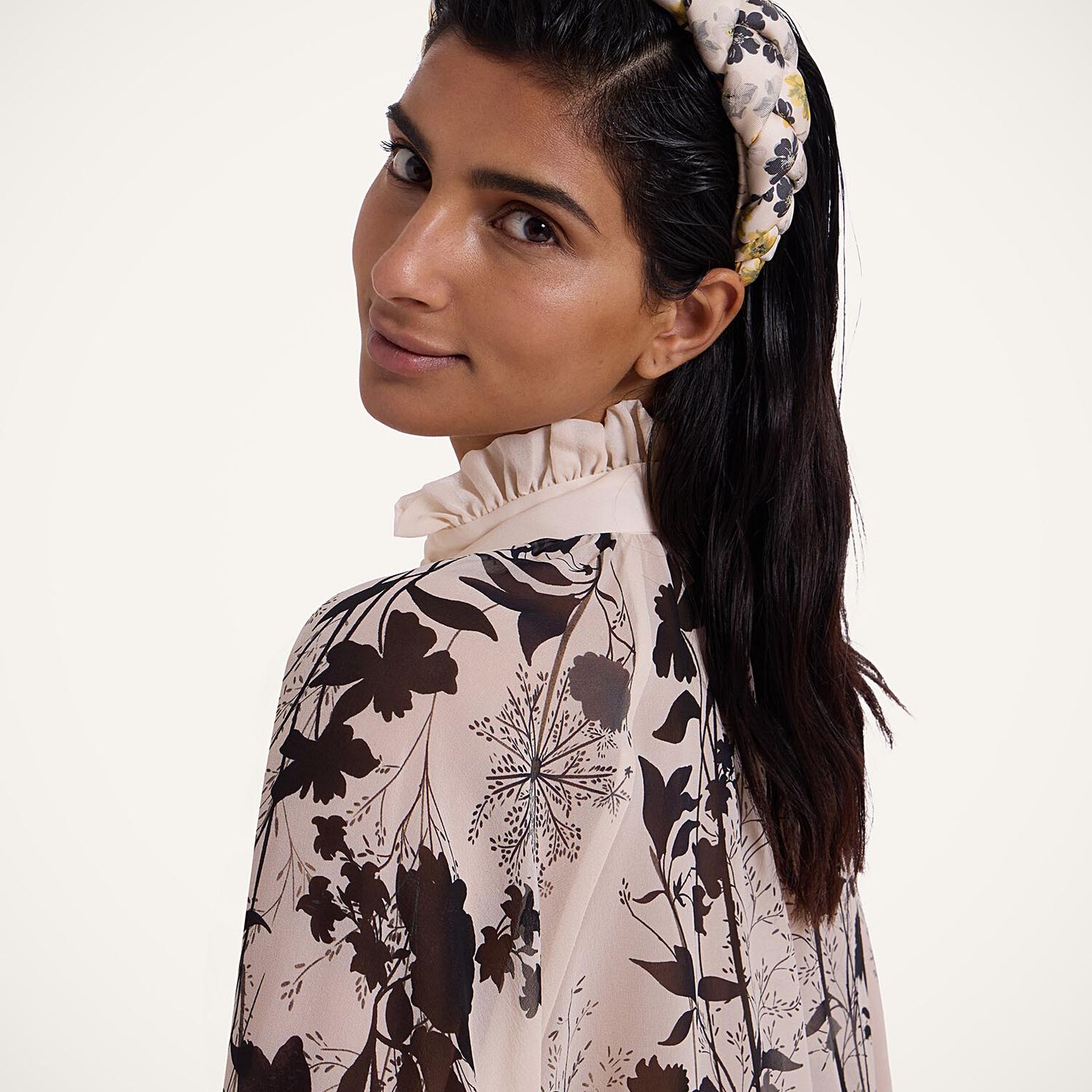 La Doublej Rapunzel Headband In Cupid White