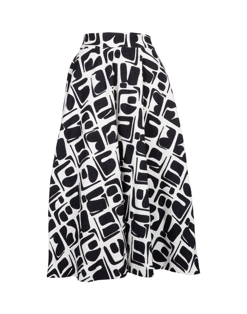 LaDoubleJ Circle Skirt LaDoubleJ Circle Skirt Tribale SKI0059COT005TRI0001