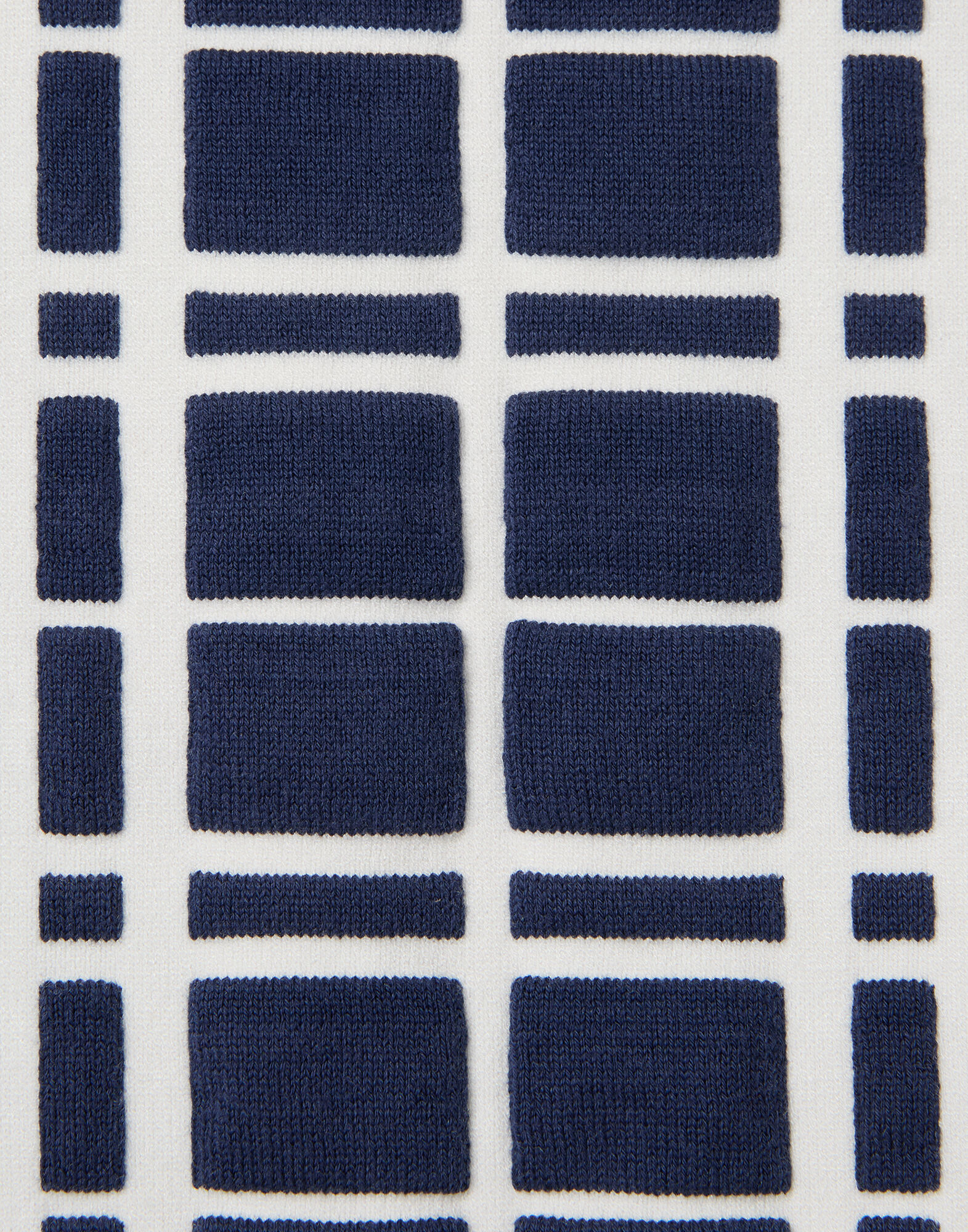 La DoubleJ Check Me Cardigan Multicolor Navy Blue & Green PUL0354KNI202VA477BU03