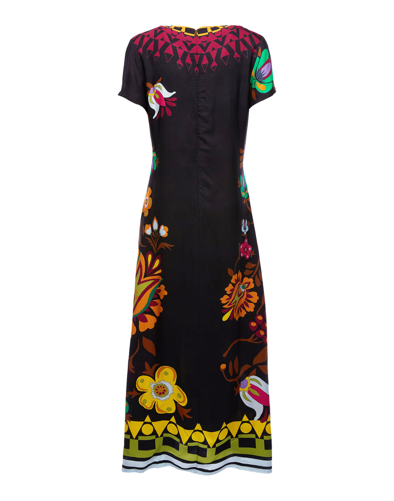 LaDoubleJ Swing Dress LaDoubleJ Swing Dress Selva Nero DRE0128VIS004SLV0001