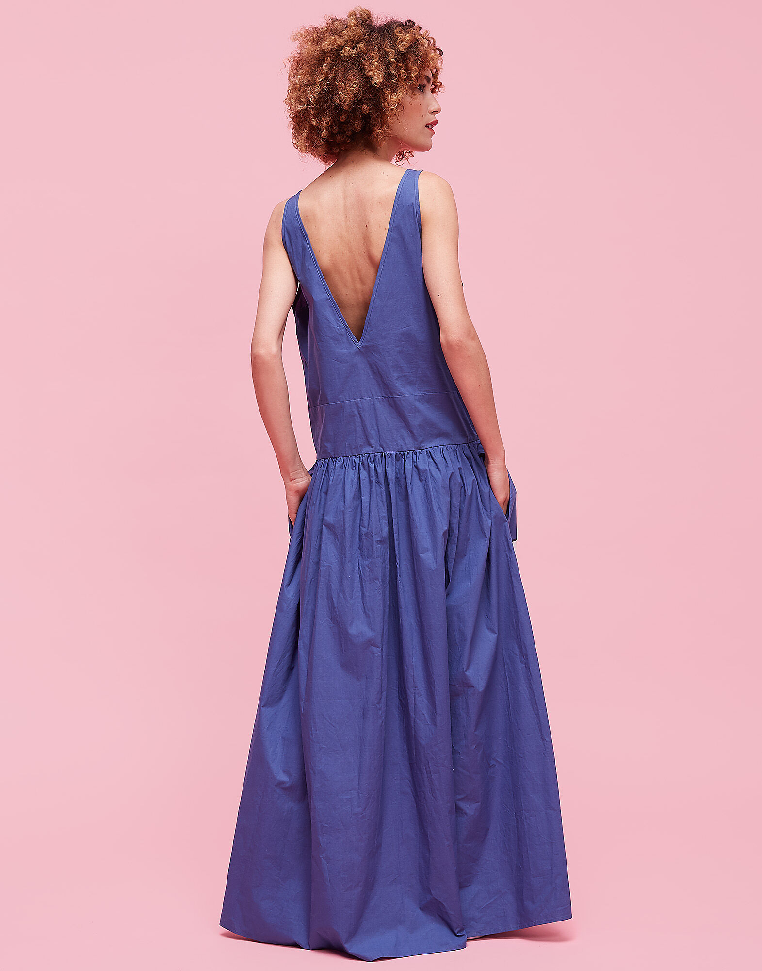 LaDoubleJ Aperitivo Oversized Dress Faccine Grandi DRE0033COT001FAC0002