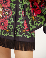 La DoubleJ Foulard Mini Skirt La DoubleJ Foulard Mini Skirt Bounty Placée Red SKI0173SIL006BOU01RE01