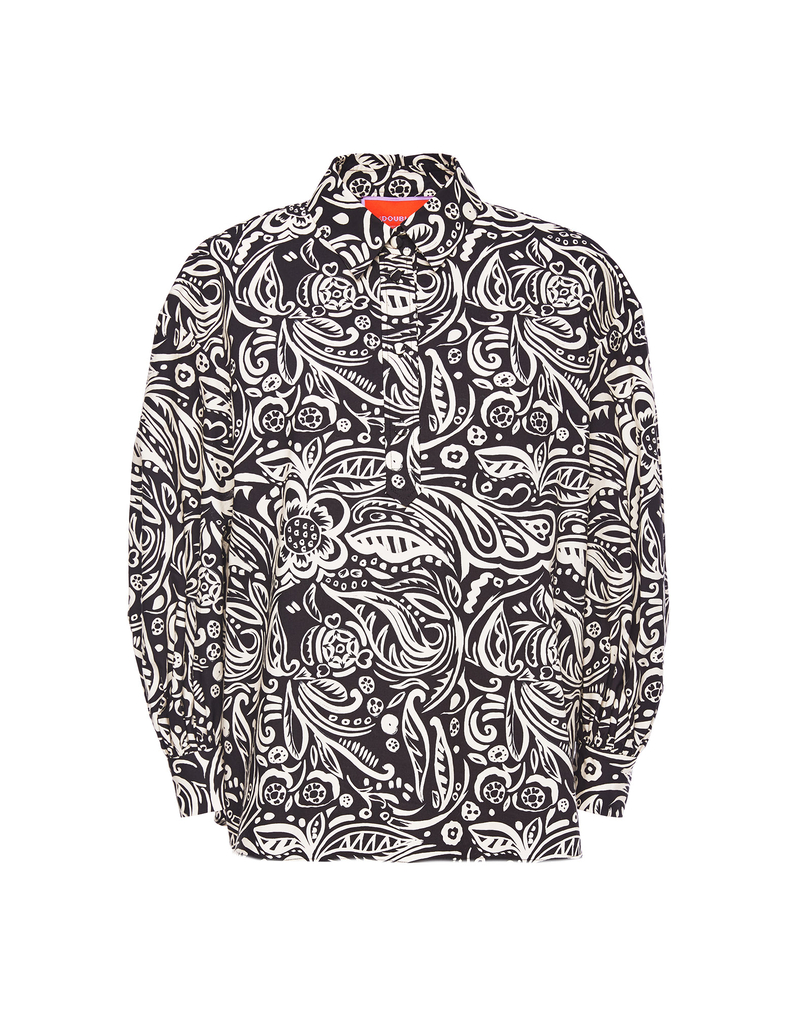 La DoubleJ Poet Shirt La DoubleJ Poet Shirt Fauve SHI0055COT001FAU0001