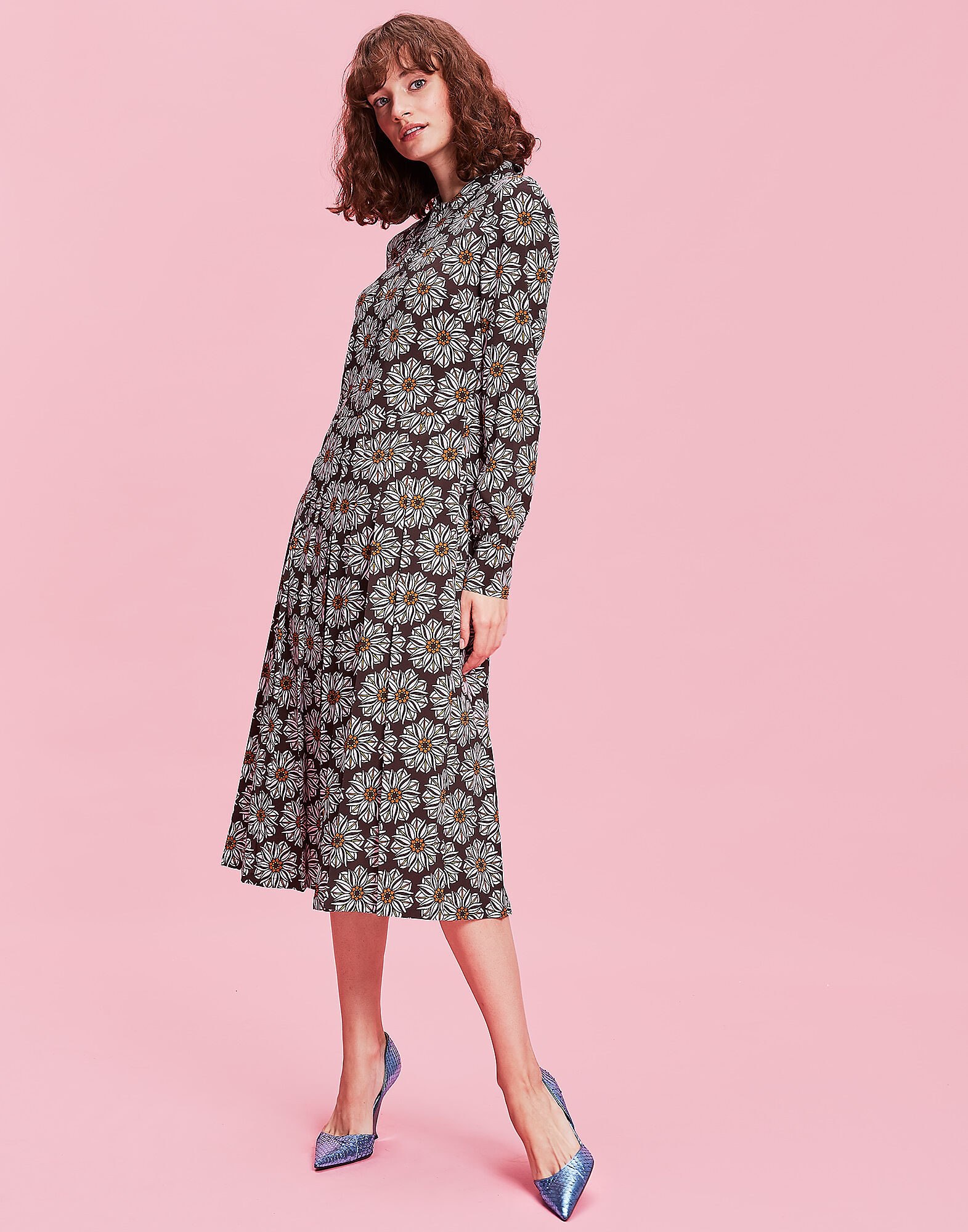 LaDoubleJ Chemisier Dress Girasoli DRE0025VIS001GIR0001