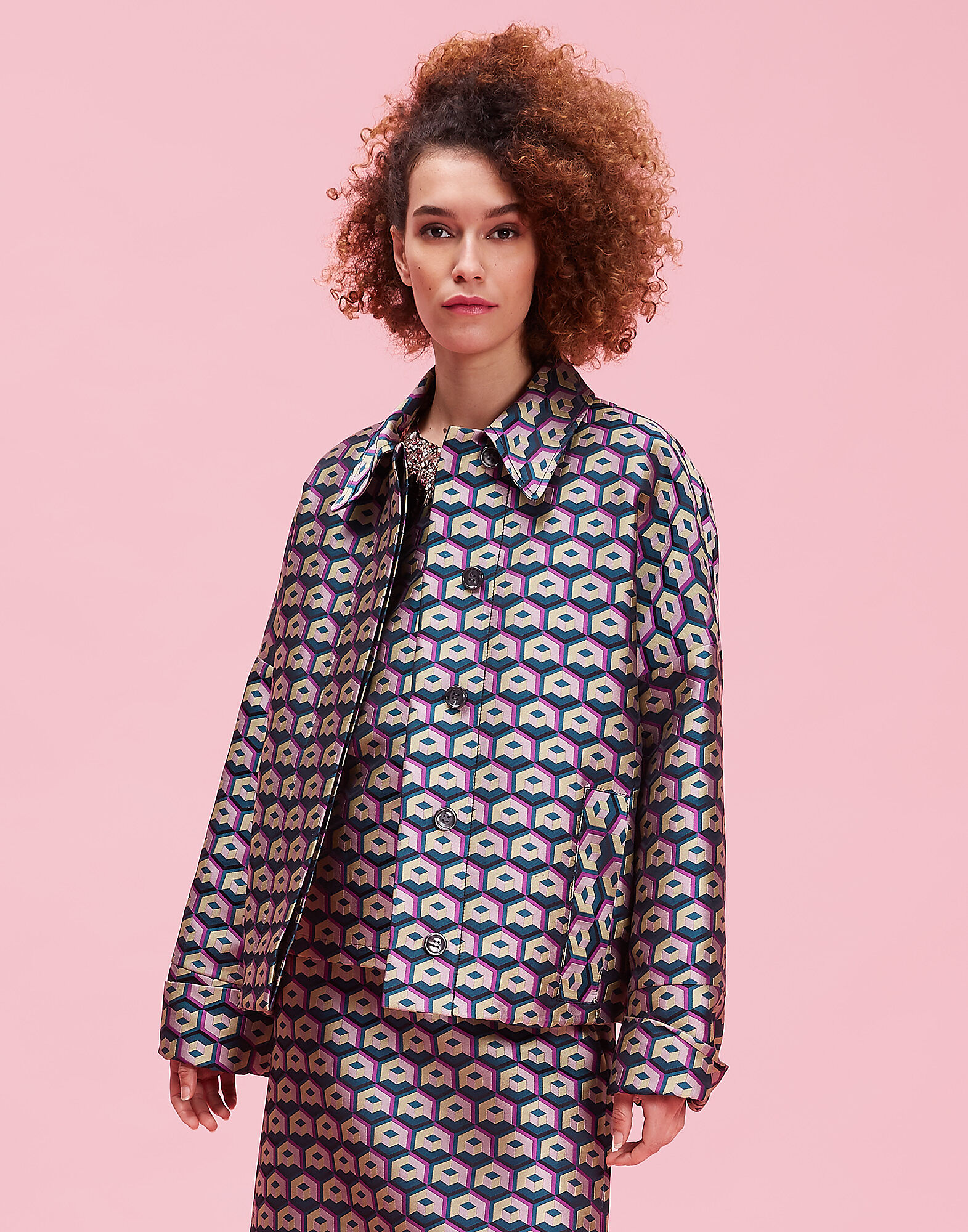 LaDoubleJ Motorino Jacket Cubi Verdi JAC0005JAC004CUB0002