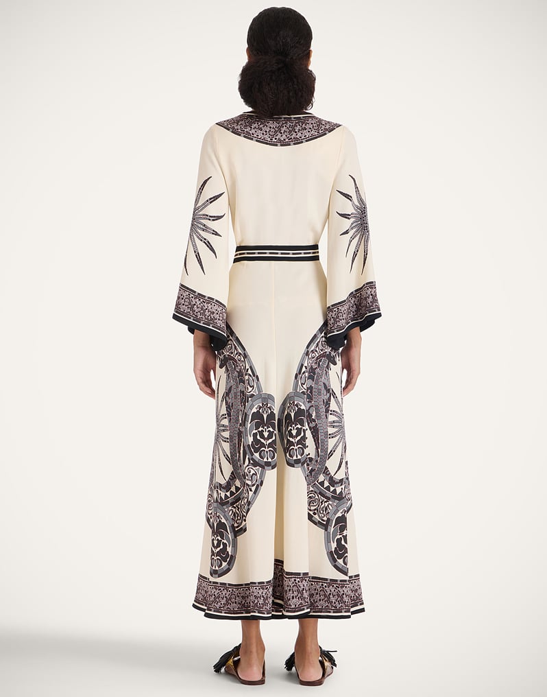 La DoubleJ The Wrap Dress La DoubleJ The Wrap Dress Cobra Placée Grey DRE0734VIS006COB01GY02
