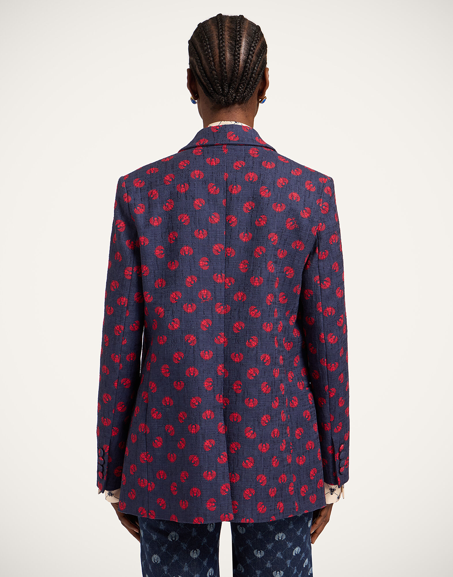 La DoubleJ Jagger Jacket Talismania Blue JAC0148COT005TAL01BU03