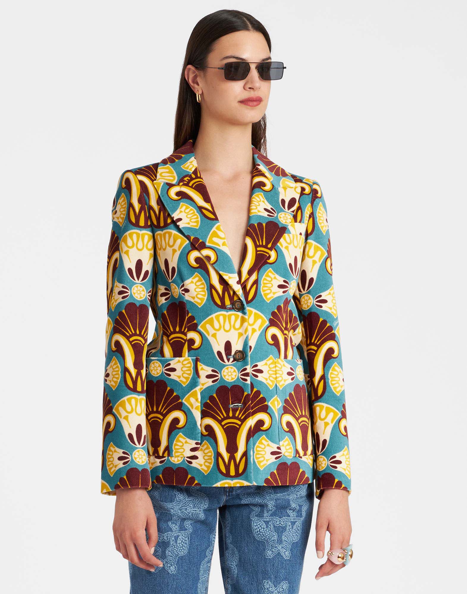 La DoubleJ 24/7 Jacket Dendera Light Blue JAC0048VEL001DEN01BU01