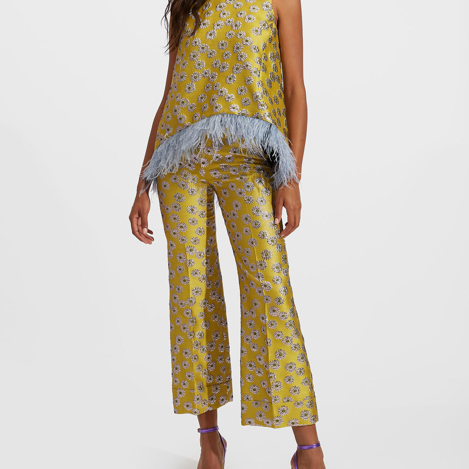 Shop La Doublej Hendrix Pants In Margarita