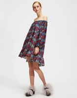 LaDoubleJ Short Paloma Dress Blooms DRE0162SAN001PFI0002