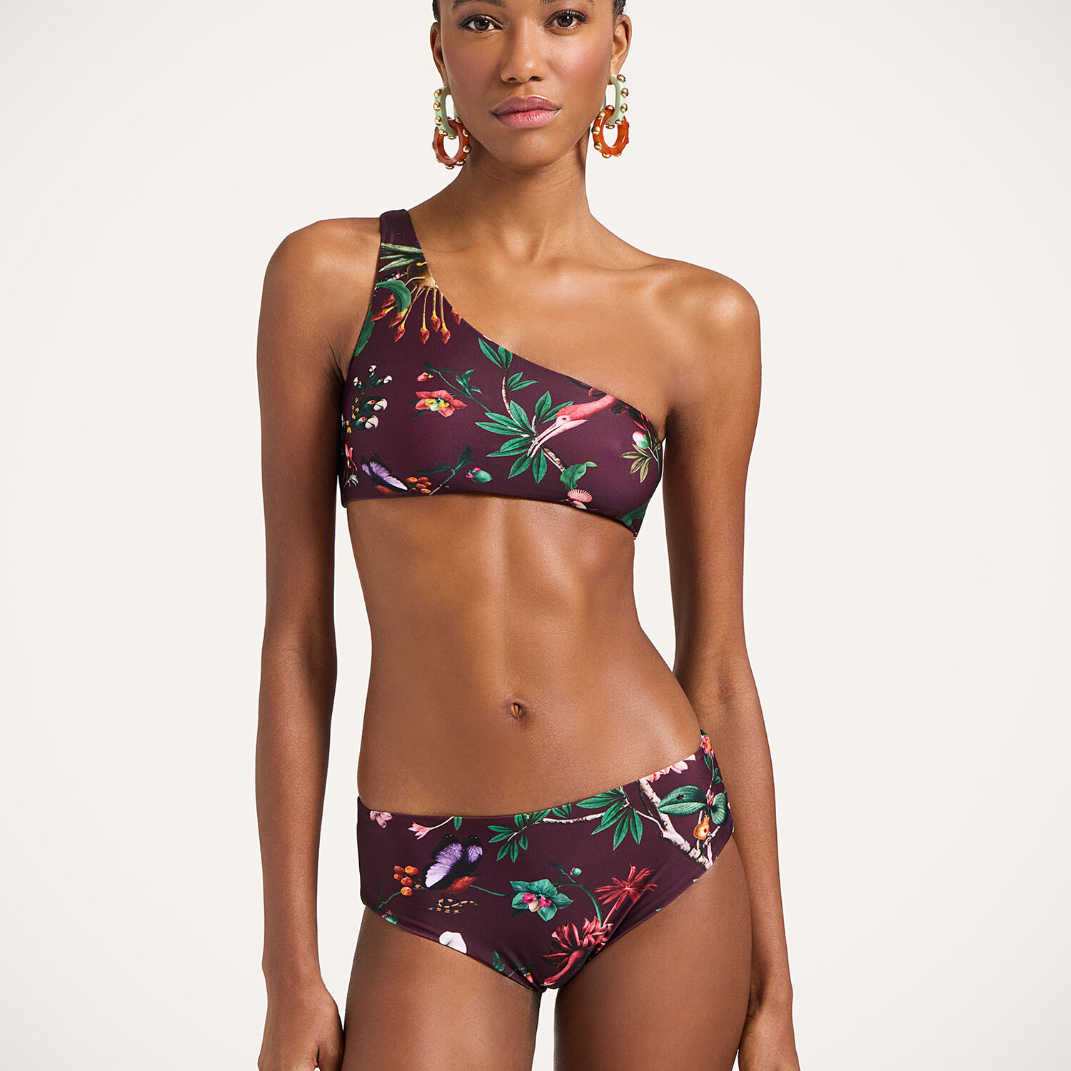 La Doublej Goddess Bikini Top In Brown