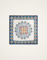 La DoubleJ Foulard 140 La DoubleJ Foulard 140 Nucleus Placée Blue SCA0060MOS001NUC10BU03