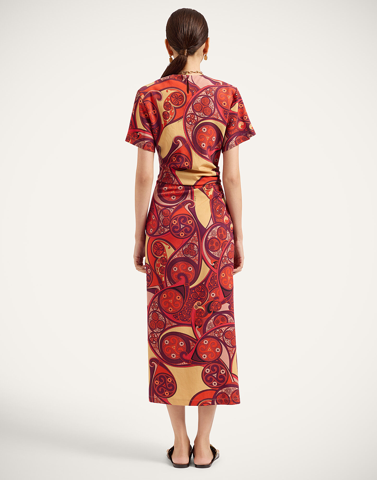 La DoubleJ Lela Dress Alchemy Red DRE0843WOL037ALC01RE01