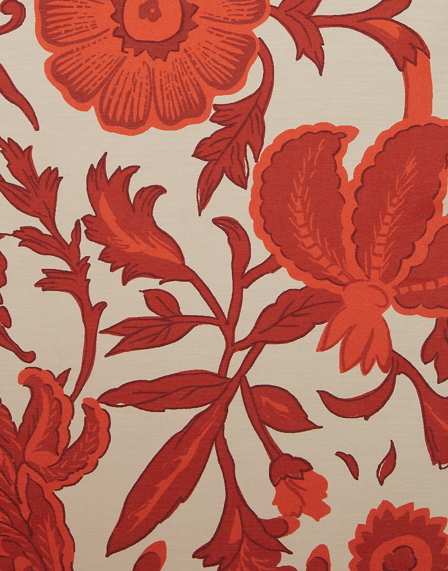 La DoubleJ Pareo Dragonflower Plac&eacute;e Red SCA0052SIL010DRE05RE01