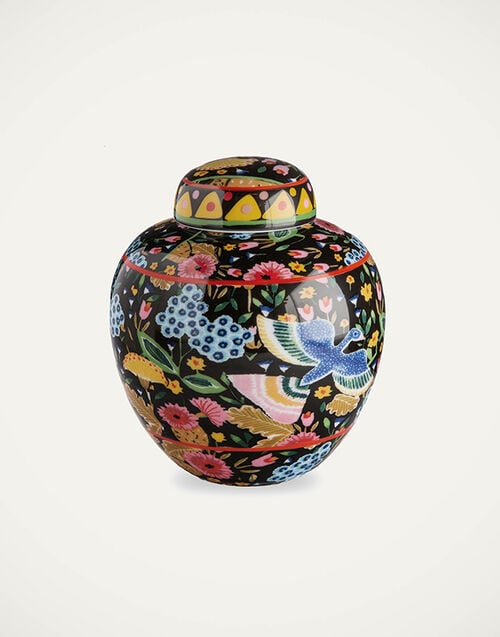 La DoubleJ Tea Jar La DoubleJ Tea Jar Colombo Nero VAS0005CER001COL0006