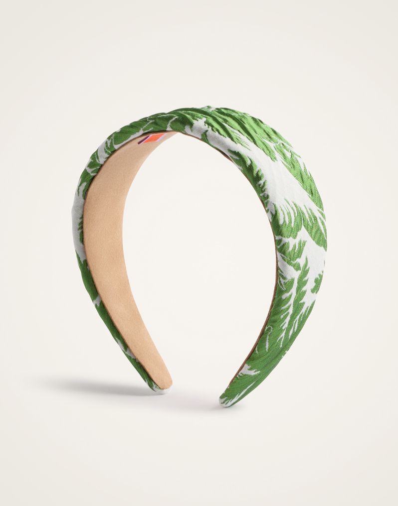 La DoubleJ Flat Headband La DoubleJ Flat Headband Tropicana White HEB0023JCQ112TRC03WH01