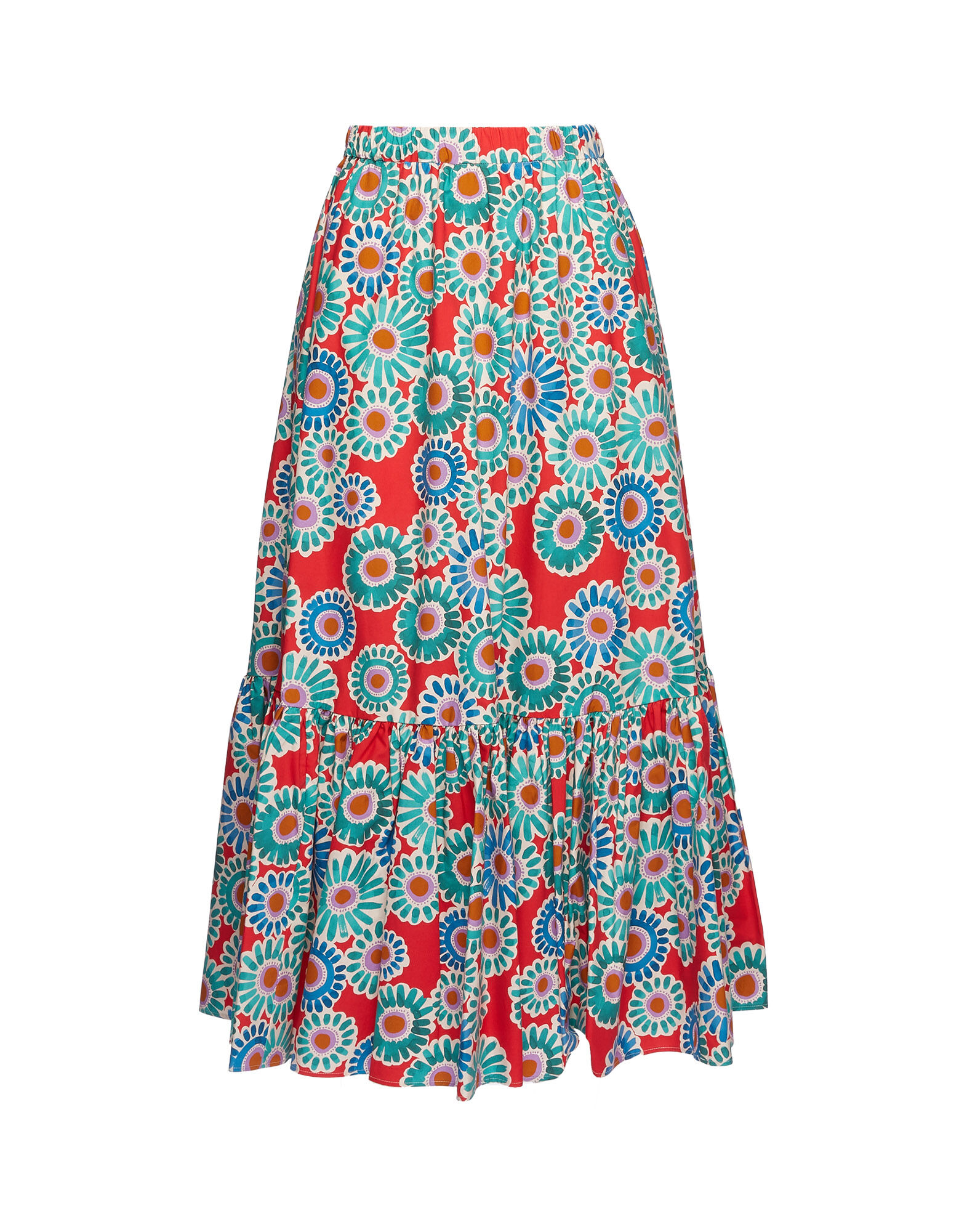 La DoubleJ Sunset Skirt Crazy Daisy SKI0068COT001DAY0001