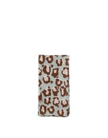 La DoubleJ Large Napkins Set Of 2 La DoubleJ Large Napkins Set Of 2 Lady Leopard Acqua NAP0006LIN001LLE0002