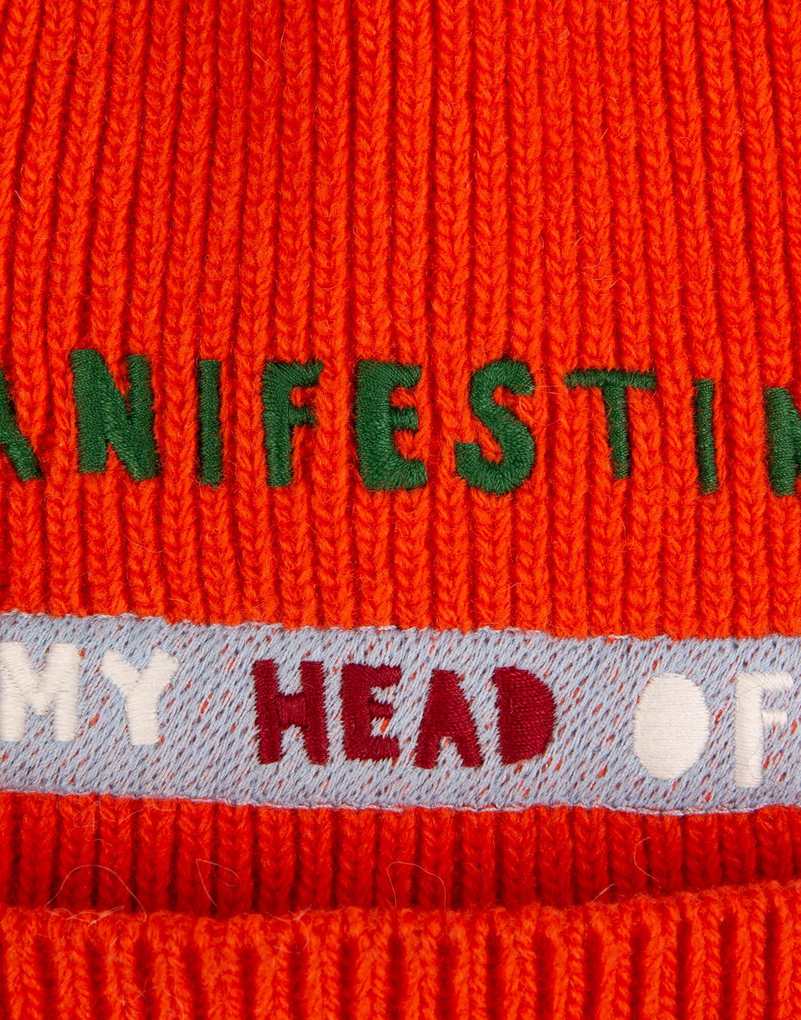 LaDoubleJ Beanie Solid Orange HAT0002KNI029ORA0001