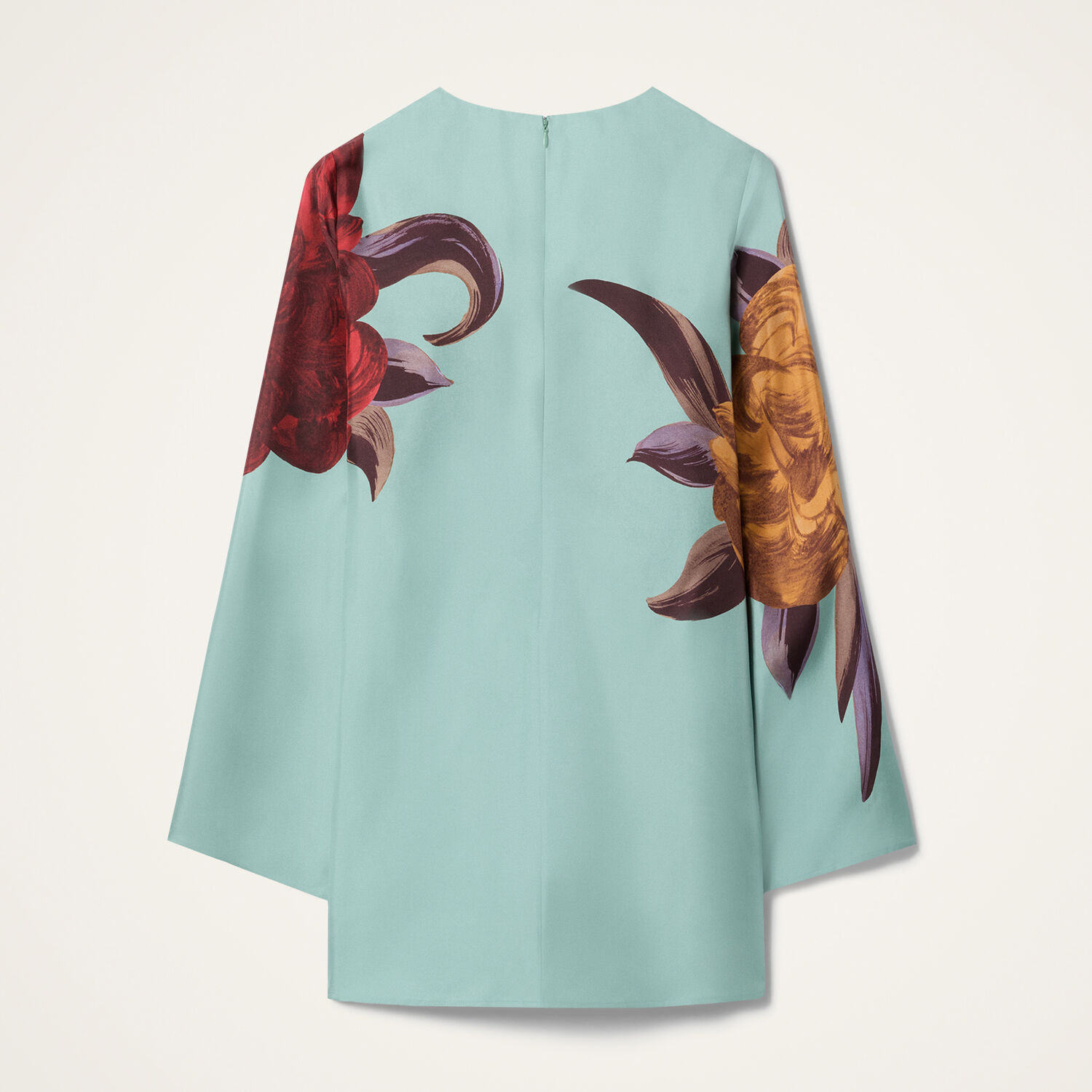 La Doublej Mini Supremes Swing Dress In Green