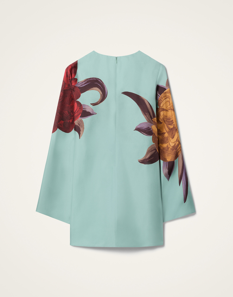 La DoubleJ Mini Supremes Swing Dress La DoubleJ Mini Supremes Swing Dress Peony Placée Light Blue DRE0619SIL001PEO06BU01