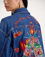 La DoubleJ The Drop It Drifter Jacket La DoubleJ The Drop It Drifter Jacket Always On Top Blue JAC0138DEN011ALW01BU03