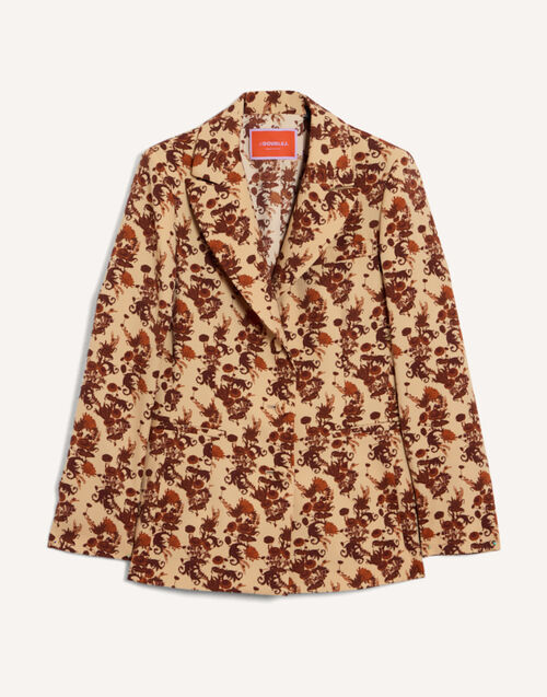 La DoubleJ 24/7 Jacket Bis Coven Micro Buttercream JAC0063WOL037COV02WH09