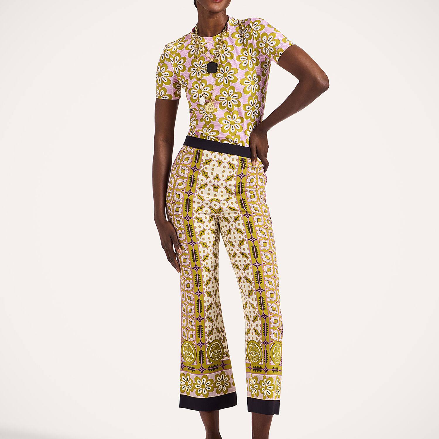 La Doublej Jazzercize T-shirt In Multi