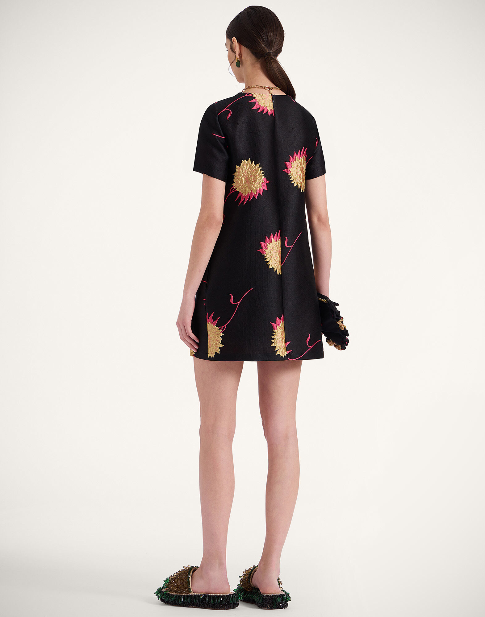 La DoubleJ Mini Swing Dress Derby Black DRE0658JCQ108DER02BL01