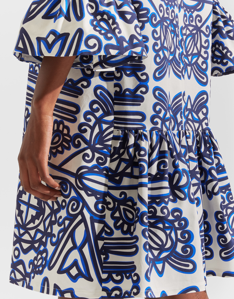 La DoubleJ 24/7 Dress La DoubleJ 24/7 Dress Parnaveg Blu DRE0050COT006PRN0002